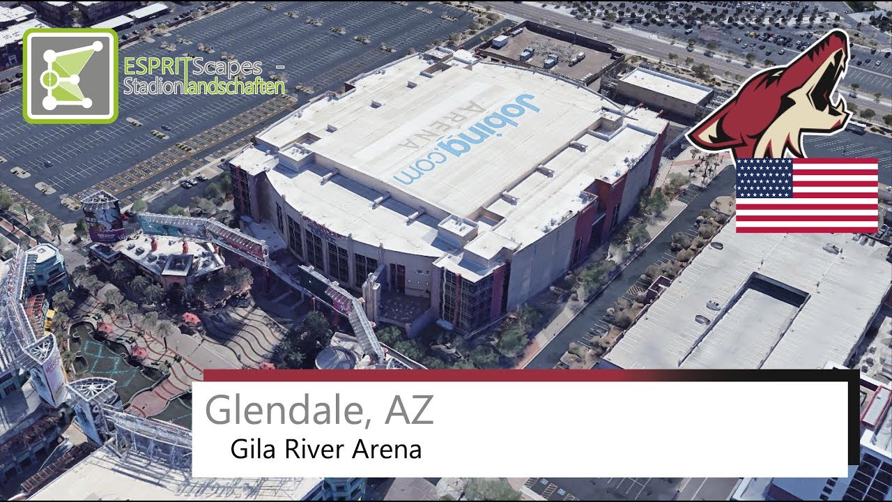 Gila River Arena (Glendale) Arizona Coyotes 2015 YouTube