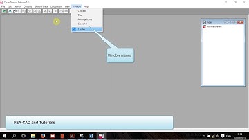 Tutorial Cycle Tempo - Interface Introduction