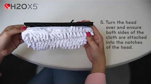 H2O X5   Window Cloth Guide