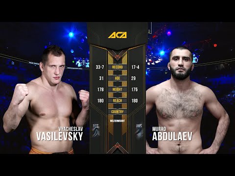 Вячеслав Василевский vs. Мурад Абдулаев | Vyacheslav Vasilevsky vs. Murad Abdulaev | ACA 99