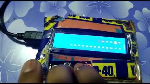 Arduino project 2 pacman game