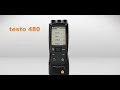 Testo 480 vac measuring instrument