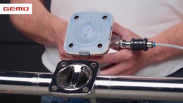 Diaphragm replacement GEMÜ Code 5M at the GEMÜ 650 BioStar diaphragm valve