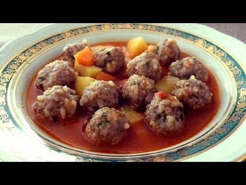 Рецепт варёных фрикаделек с овощами