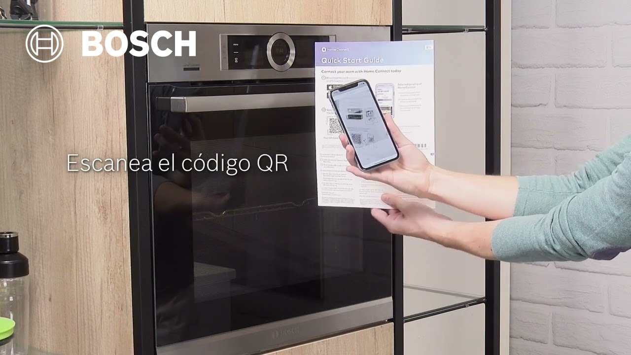 ¿Cómo emparejar tu horno Bosch Home Connect? - YouTube