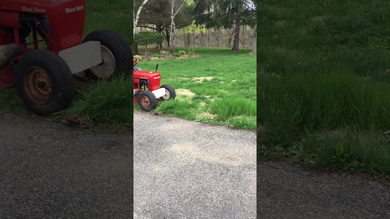Wheel Horse Rj-58 with CBR-32 sickle Mower