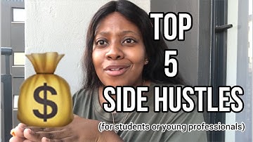 TOP 5 SIDE HUSTLES 💰 || MULTIPLE INCOME STREAMS || HOW TO MAKE MONEY ONLINE 🌏💵