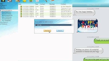 Transfer SMS MMS to HTC One from Galaxy S S2 S3