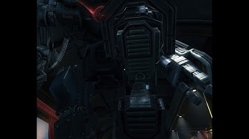 Wolfenstein - The New Order - night train - robot stomp