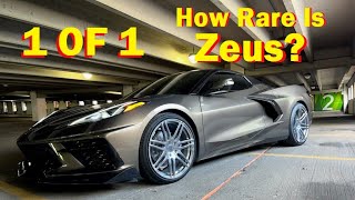1of 1:   How Rare is Zeus?  #corvette #supercars #corvettelifestyle #carlovers #c8