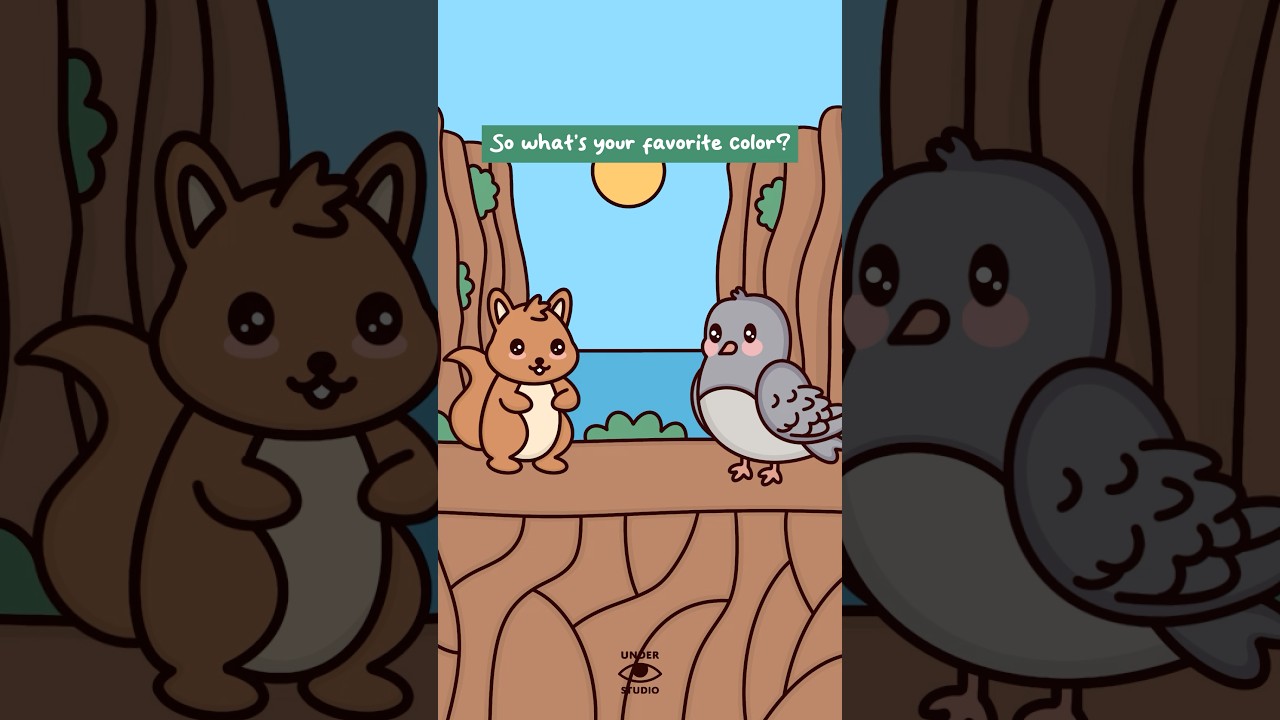 Back To Small Talk 🐦 Birdie & Squirrel | Comedy Animation Meme | Original Audio: @nottheworstmom