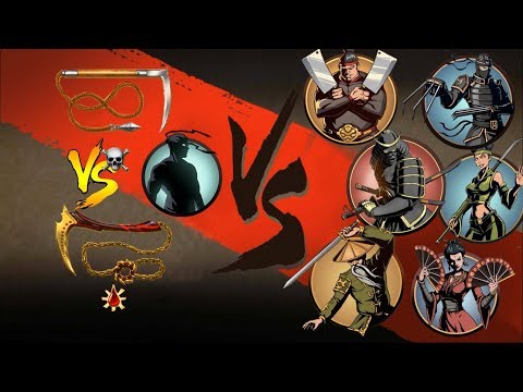 Shadow Fight 2 || Kusarigama vs Blood Reaper「Android Gameplay」