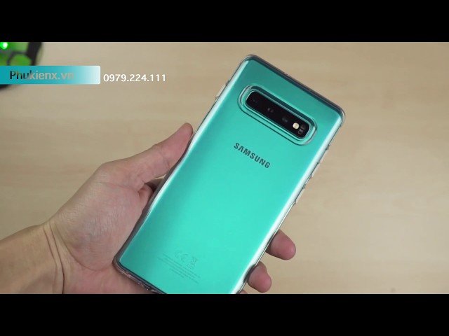 Ốp trong suốt Galaxy S10 Plus Spigen Liquid Crystal chính hãng đến từ Mỹ