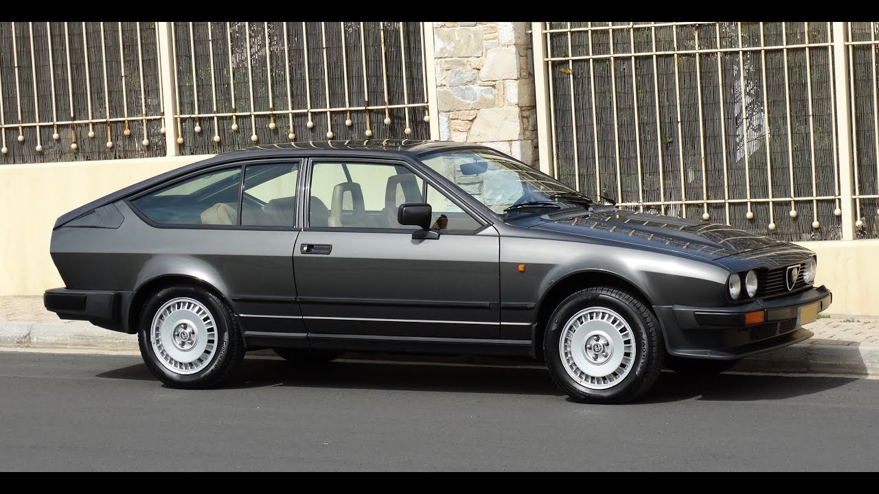 1983 Alfa Romeo Gtv 6 2.5, Walk Around - Youtube