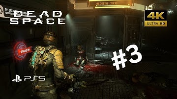 Dead Space remake PS5 gameplay walkthrough Part 3 | Full Game | 4K 60 Fps