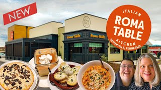 BRAND NEW IN THE SMOKIES Sneak Peek Full Review ROMA TABLE ITALIAN KITCHEN | Sevierville, Tennessee