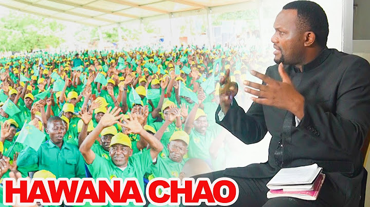 KIJANA MZALENDO AIVAA CCM "MAFURIKO YA CHADEMA KANDA YA ZIWA, CCM HAWANA CHAO WAJITATHMINI"