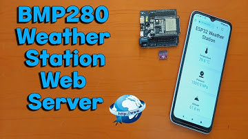 ESP32 BMP280 IoT Web Server | Air Pressure Monitor in Real-Time