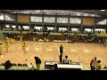 第42回全国高校選抜ハンドボール大会・男子２回戦  小松工  vs 瓊浦   前半  2019.3.25 埼玉県三郷市総合体育館   ユニフォーム黄・瓊浦、白・小松工