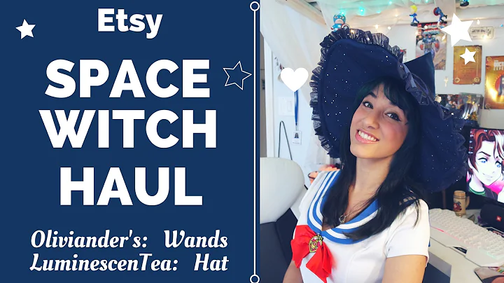 Enchanting Etsy Haul: Witch Hats and Wands Review!