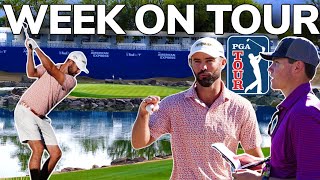 PGA Tour Vlog INSIDE THE ROPES! Wesley at The Amex Championship!