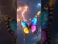 A brave butterfly 🦋😍❤️🥰 #butterfly #viral #viralvideo #shorts