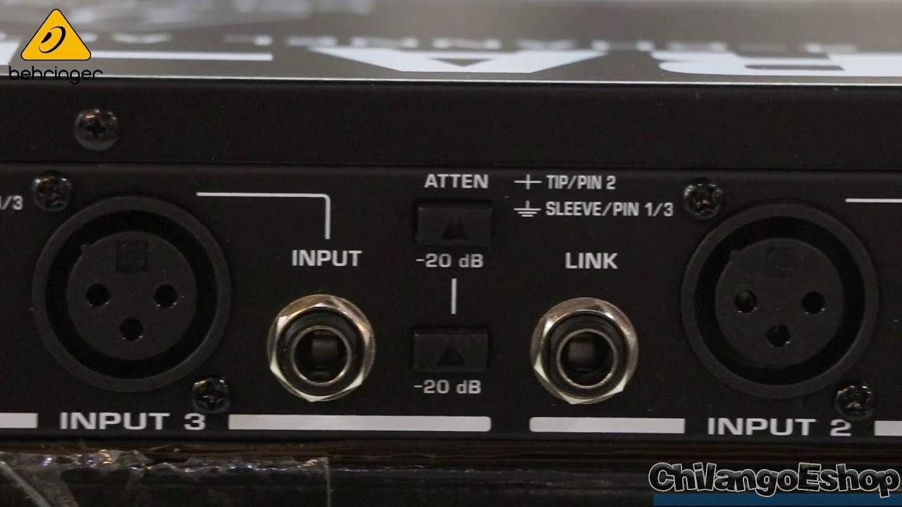 CAJA DIRECTA BEHRINGER ULTRA DI PRO 4 CANALES DI4000 CHILANGOESHOP