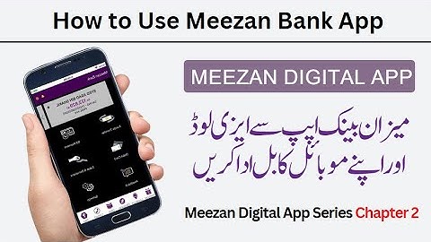 How to Easyload From Meezan Digital App | Meezan App se Easyload Karne Ka Tarika | Learn with mohisn