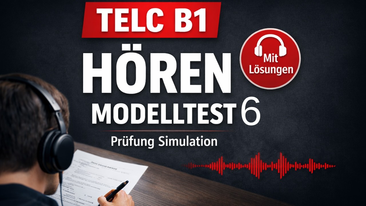 TELC Modelltest 6 Mit Lösungen | Deutsch Prüfungsvorbereitung