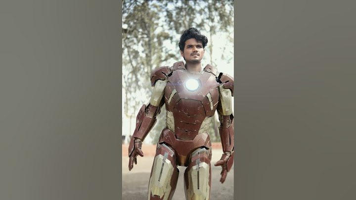 Indian Iron Man Suit up Scene