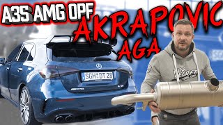 A35 AMG OPF - Wie klingt die Akrapovic AGA ? ✖ Top Secret Tuning