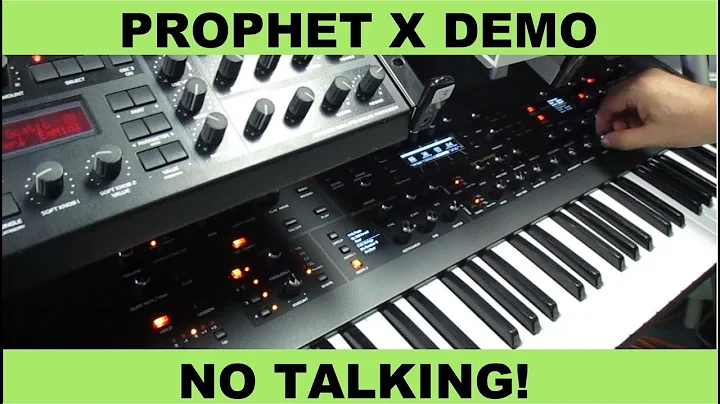 Prophet X Sound Demo