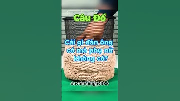 Câu đố vui hôm nay  #dovui #dovuimoingay #caudohay #caudothongminh