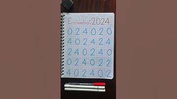 Descubre el número 2024 - Sopa de números