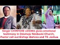 CHINYERE UDOMA’s emotional testimony in Odumeje Church, Pastor call out Bishop Idahosa and TB Joshua