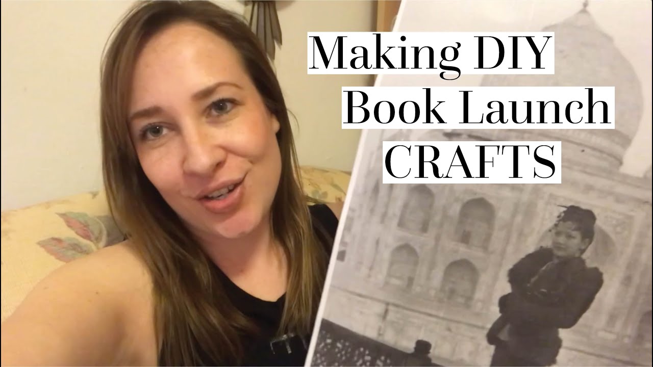BOOK LAUNCH CRAFTS: Photo Booth Frame and DIY Backdrop