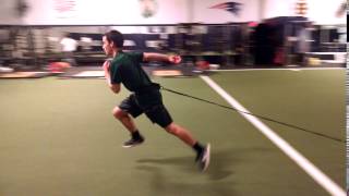 Sled Resisted Linear Bound| EVOLUTION SPORTS PERFORMANCE| Easton, MA