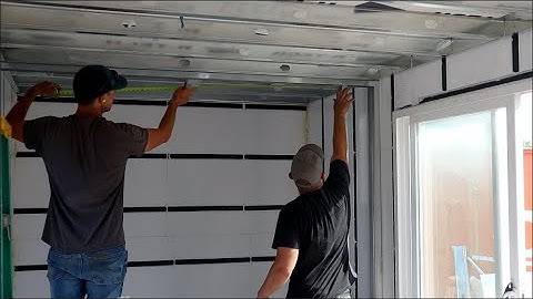 Shipping Container Guitar Studio Pt. 2 Framing & Insulation