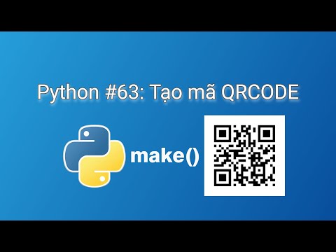 Python #63: Make QRCODE
