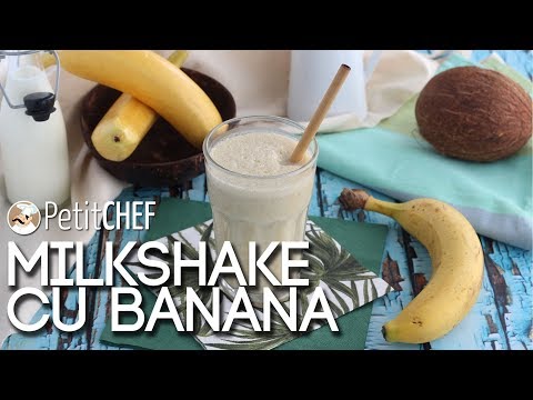 Video: Milkshake Cu Banane și înghețată