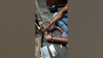 # Split AC non inverter contactor wiring practical class course join call 🤙9319311715