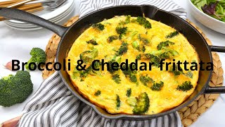 Lose Weight By Eathing Broccoli &amp; Cheddar Frittata ! (KETO DIET)#short