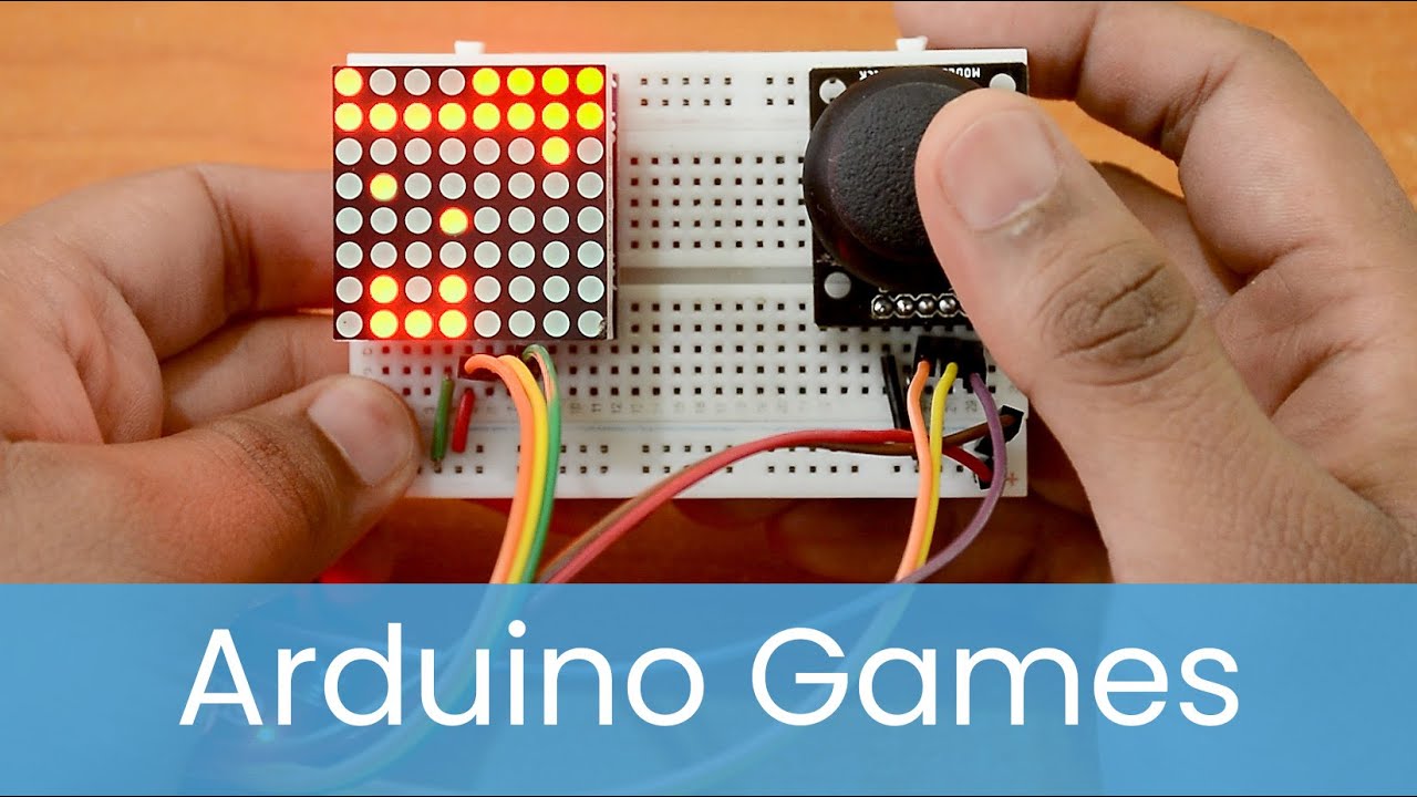 Mini games on an Arduino Uno - YouTube