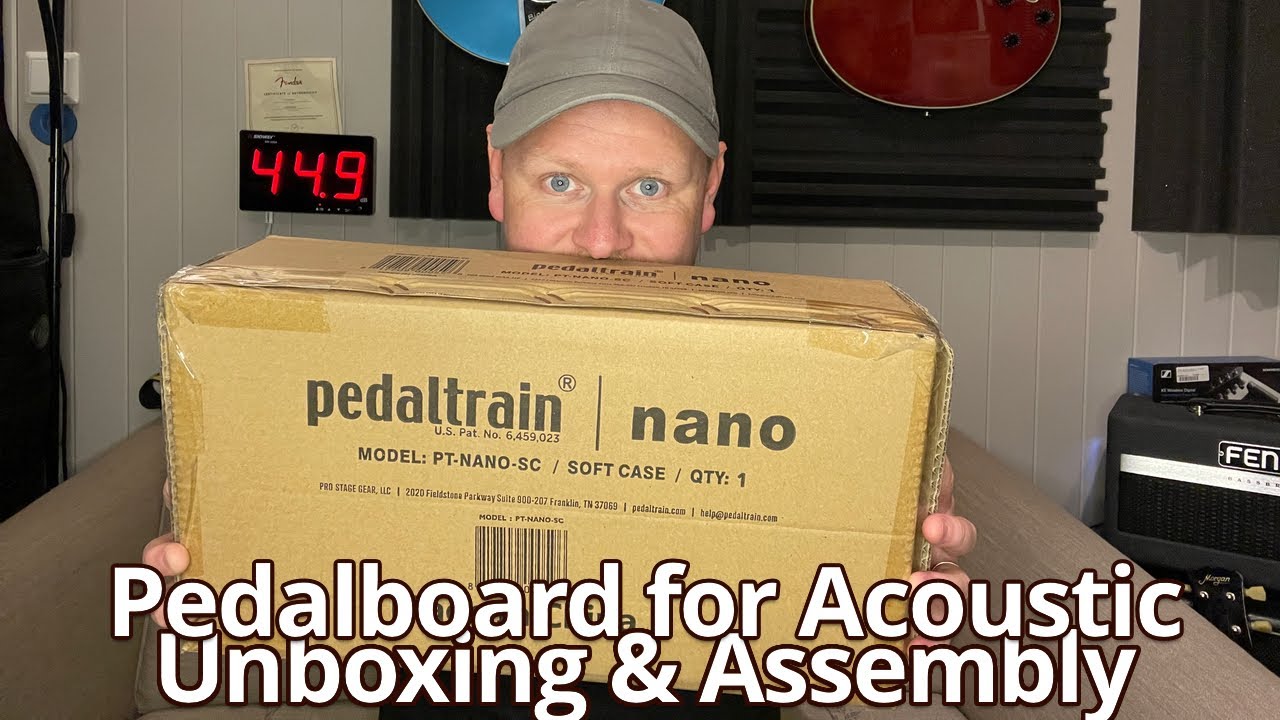 Ultra Portable Pedalboard - Pedaltrain Nano - Unboxing and