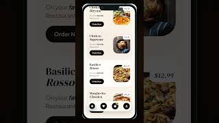 Yum — Food Delivery App UI Kit | Flutter #Shorts