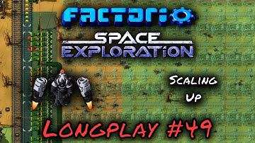 Factorio Space Exploration Longplay #49 - Scaling Up