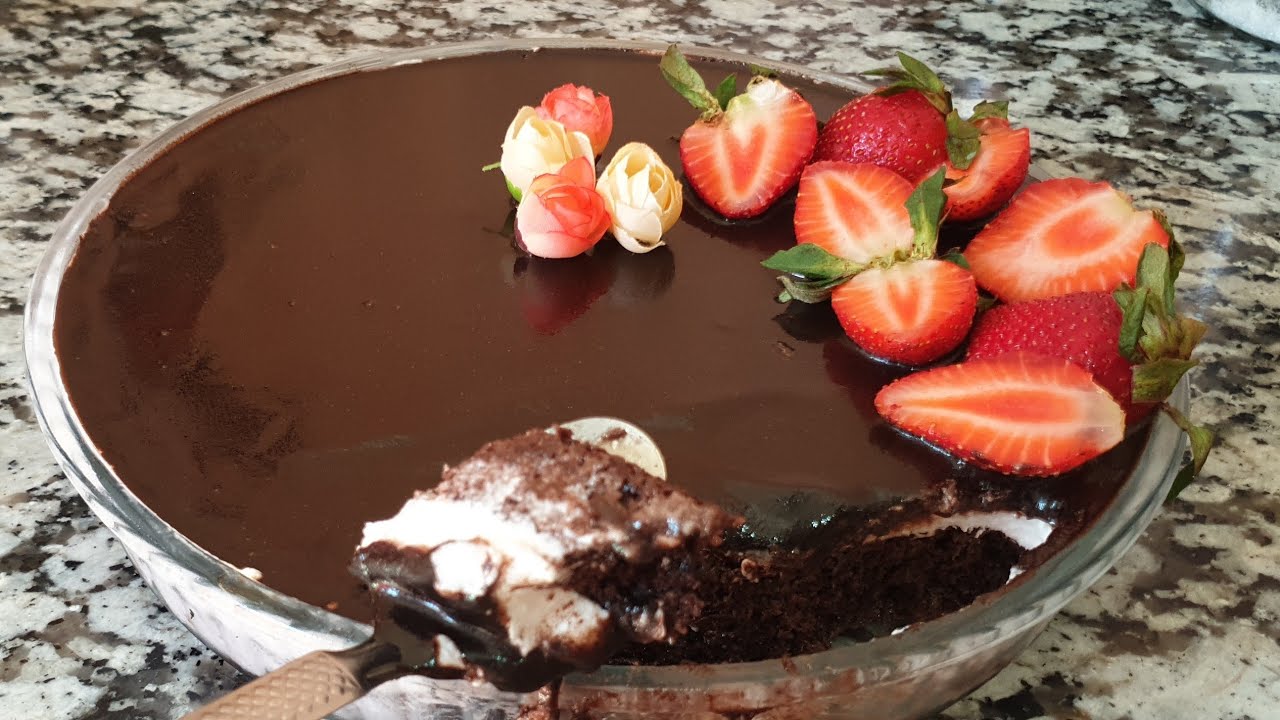 كيك / حلى باردة ب 7 ملاعق بدون غلوتين روعة ولذيذة