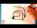 How to Draw Among Us - Vent - Easy Pictures to Draw