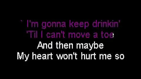 There's A Tear In My Beer   Hank Williams, Jr & Hank Williams, Sr Karaoke Version JM