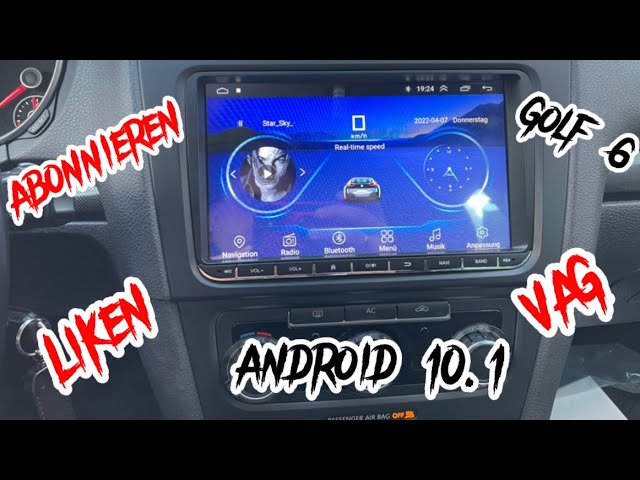 Volkswagen VW Golf 04-07 Apple Carplay Android Auto Radio